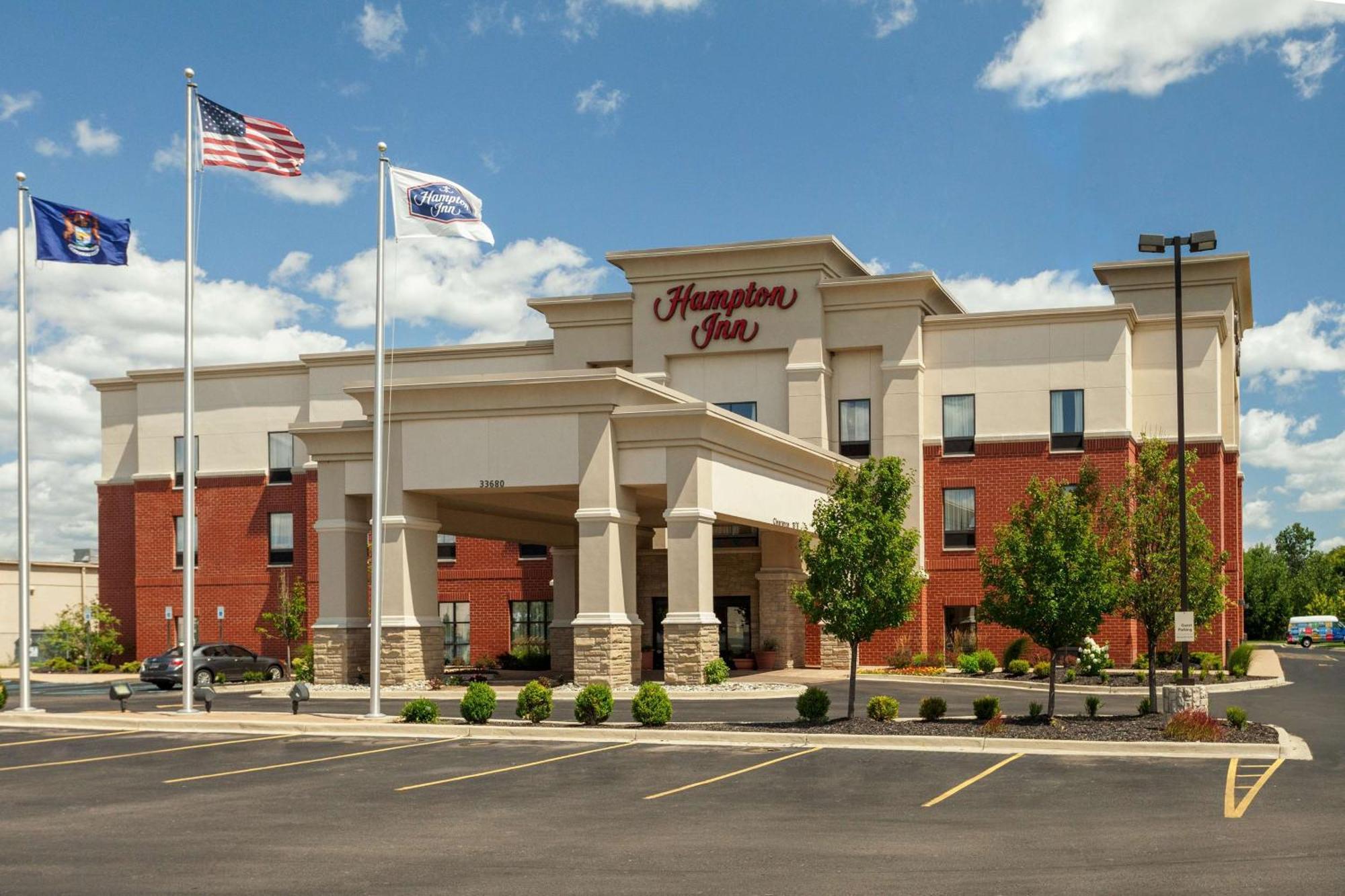 Hampton Inn Detroit Roseville Clinton Township Buitenkant foto